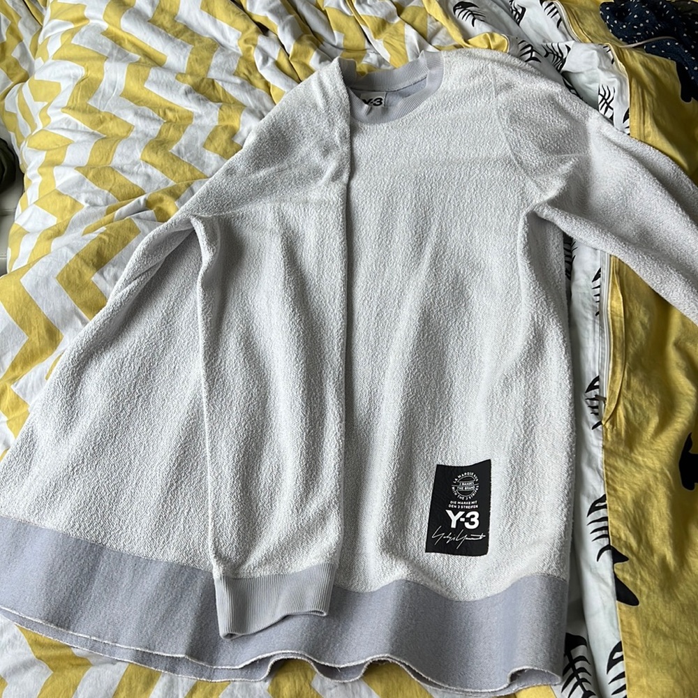 Y3 oversized streetwear sweater